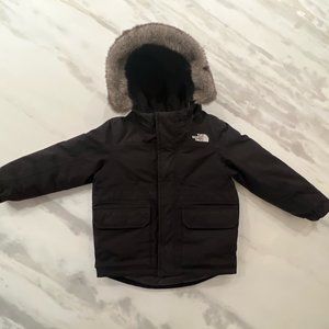 The North Face Kids' Arctic Parka, Size 3, Black, 550-fill down